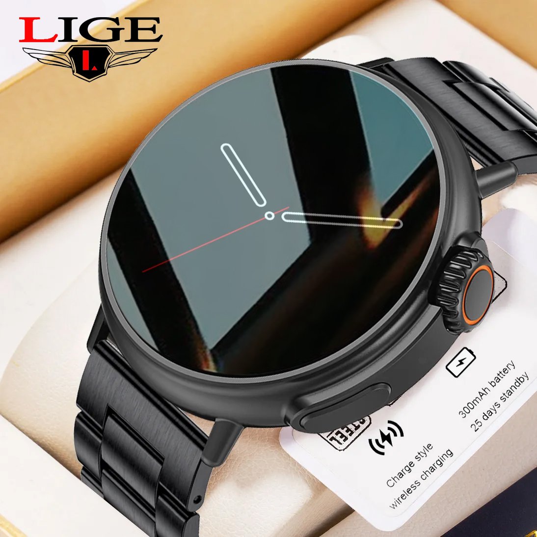 Ultra AMOLED Always on display ECG PPG NFC Smartwatch BW06 WATCHILIYA