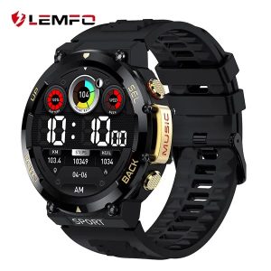 Bluetooth Calling Military Certified Waterproof NFC Smartwatch LF33