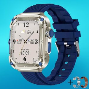 Latest always on display finger sensor NFC Bluetooth calling Smartwatch Biggest Battery