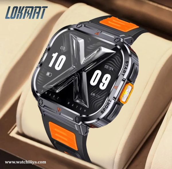AI Voice Ultra Wide Screen Bluetooth Calling New Design Waterproof Unique Smartwatch 2025 - Image 2