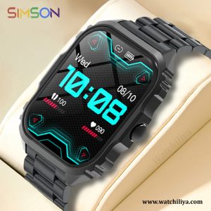 Simson Multifunctional Bluetooth Calling Heart rate BP Waterproof Rugged Design Smart watch