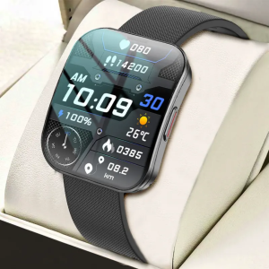 Ultra-thin Curved Super Amoled Multifunctional Health Monitoring Waterproof Smartwatch