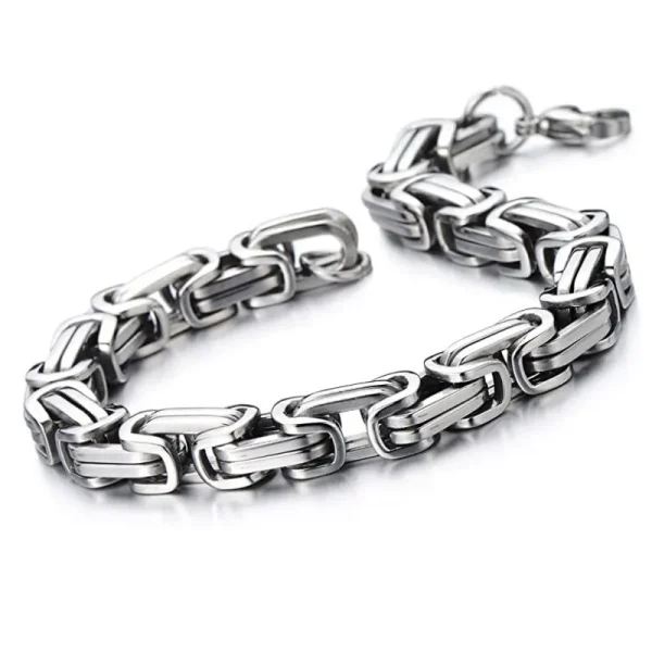 Stainless Steel Chain Bulky Design Bracelet
